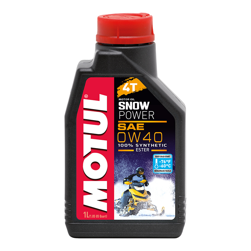 Моторное масло Motul SnowPower 4T 0w40 1л