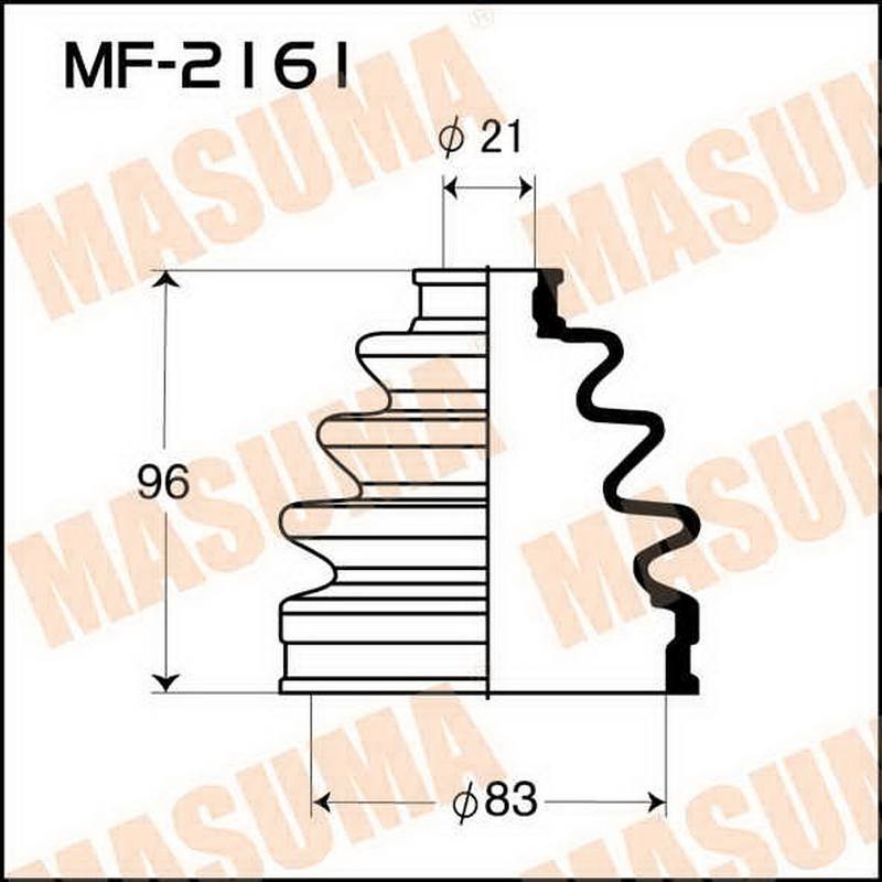 Пыльник привода Masuma MF-2161