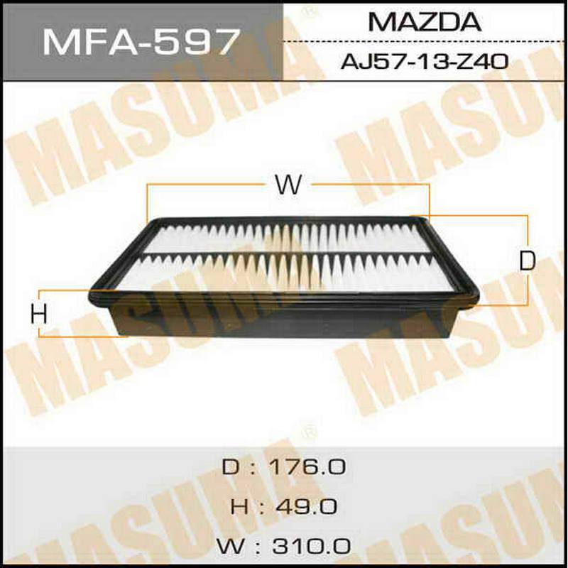 Воздушный фильтр MASUMA MFA-597