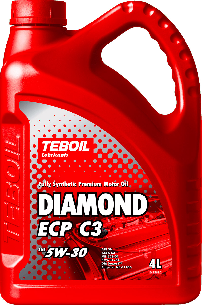 Моторное масло TEBOIL DIAMOND ECP C3 5w30 4л