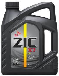 Моторное масло ZIC X7 LS 5W30 4л.