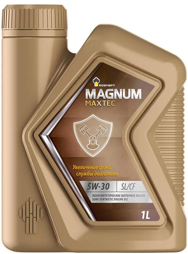 Моторное масло Роснефть MAGNUM MAXTEC 5W-30 Полусинтетическое 1 л