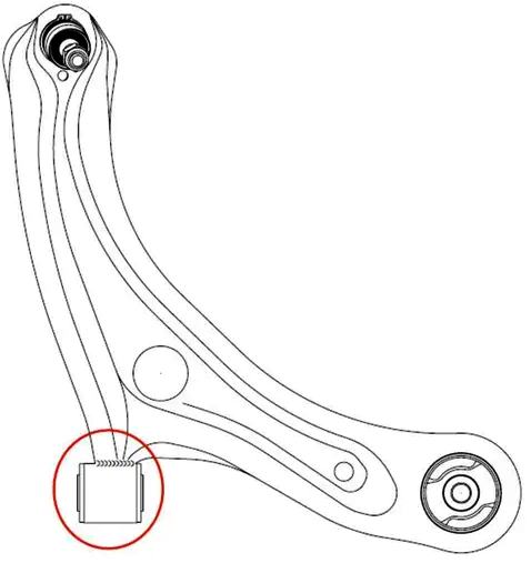Сайлентблок CTR CVSU-2