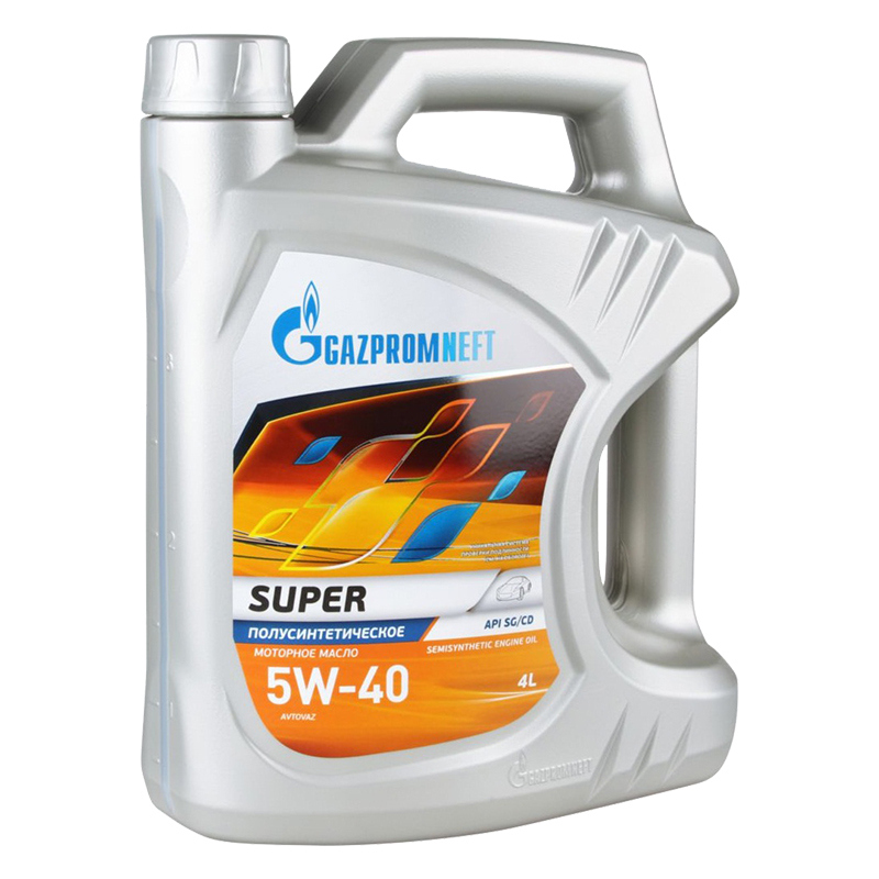 Масло моторное GAZPROMNEFT Super 5W40 п/син 4л