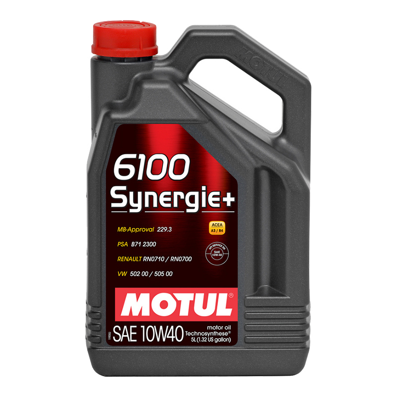 Моторное масло Motul 6100 Synergie+ 10W40 4л