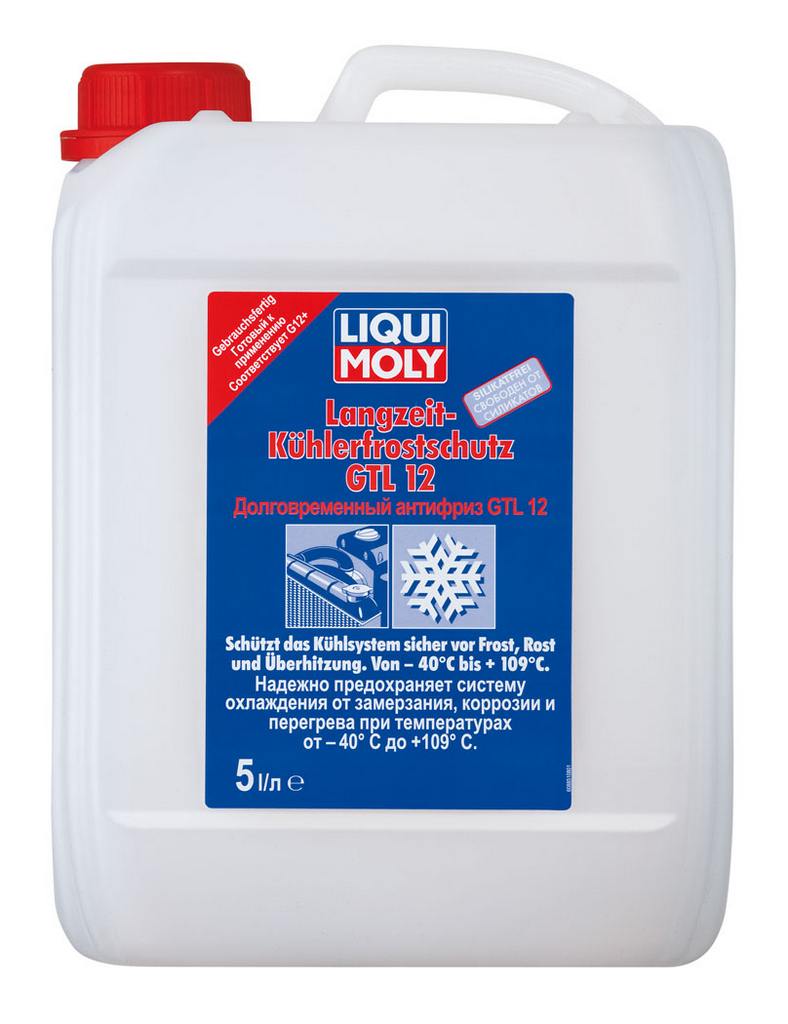 8851 Liqui Moly Долговременный антифриз GTL12 Plus 5л