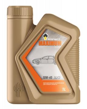 Масло моторное Maximum полусинтетика 10W40 SL/CF 1л Роснефть