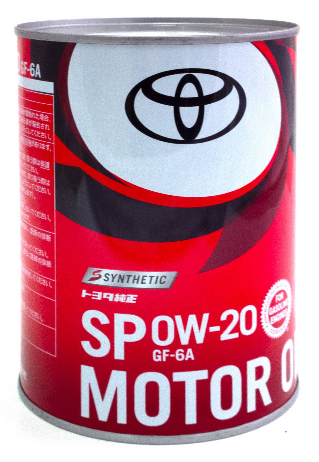Моторное масло Toyota Motor Oil SP GF-6 0W-20 1л