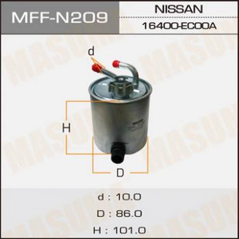 Фильтр топливный MASUMA MFF-N209 PATHFINDER