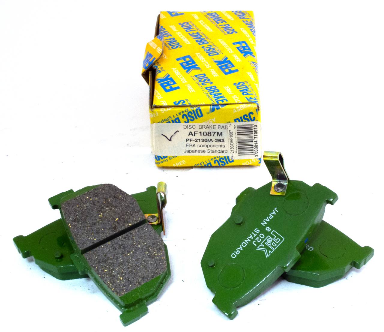 Тормозные колодки дисковые задние FBK FD1087M