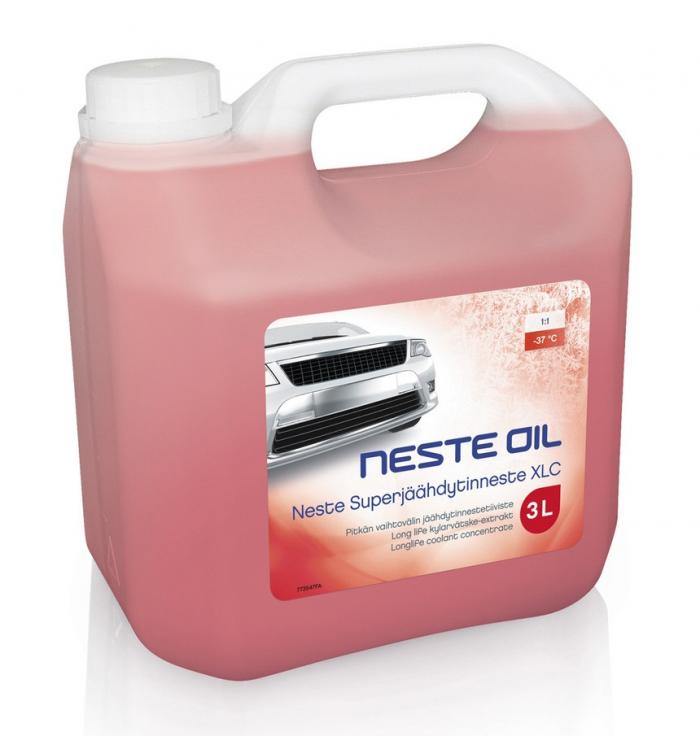 Антифриз NESTE концентрир. красный 3л.