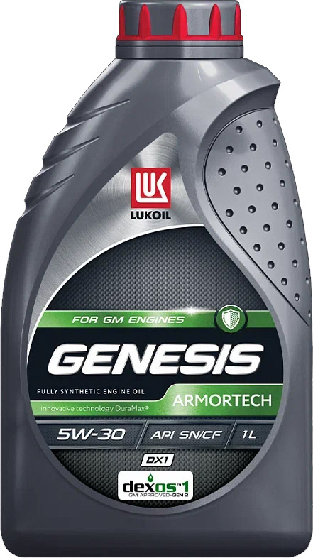 Моторное масло Лукойл Genesis Armortech DX1 5W30 1л.
