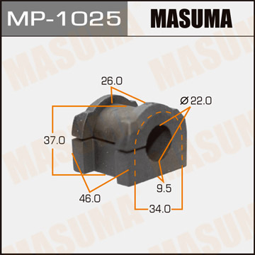 Втулка стабилизатора Masuma MP-1025