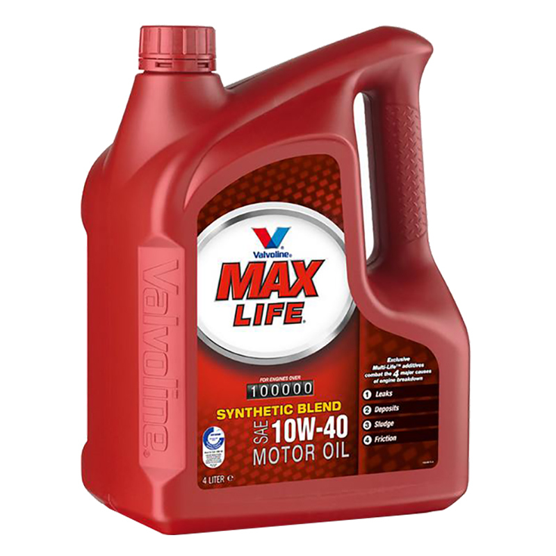 Масло моторное VALVOLINE MAXLIFE 10W40 4л