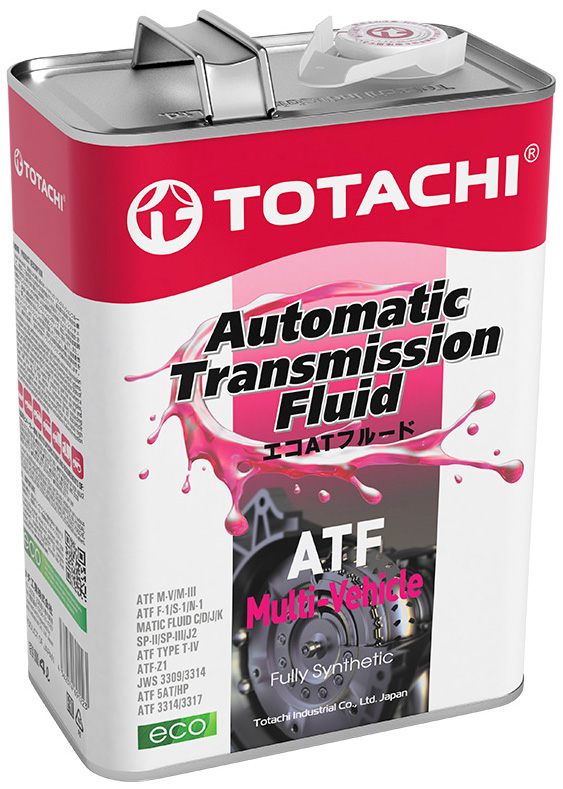Масло Трансмиссионное Totachi ATF Multi Vehicle 4л