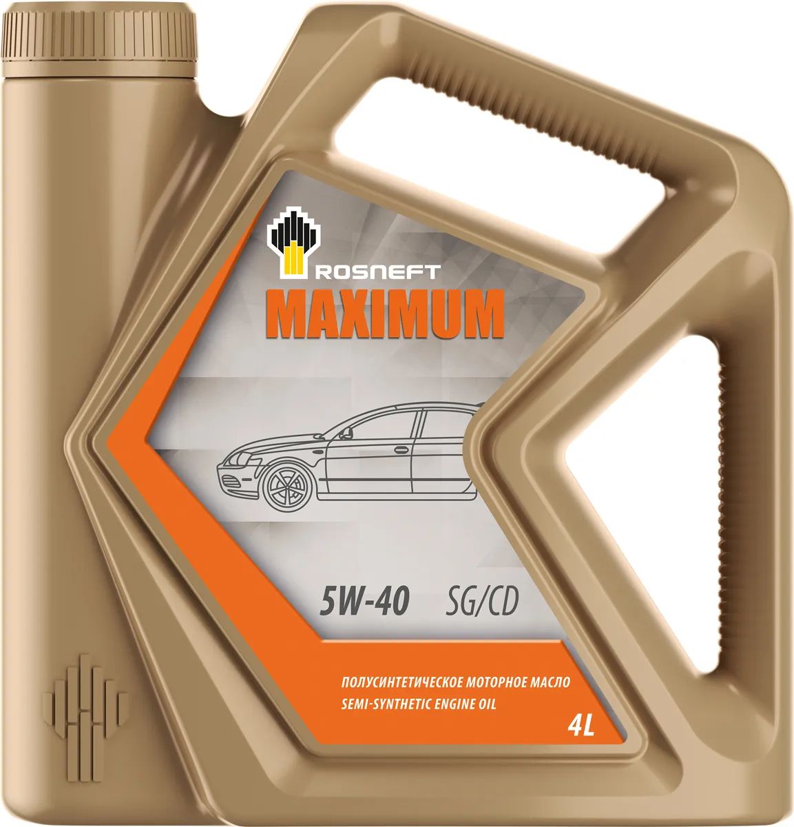 Масло моторное Rosneft Maximum 5W40 п/с 4л