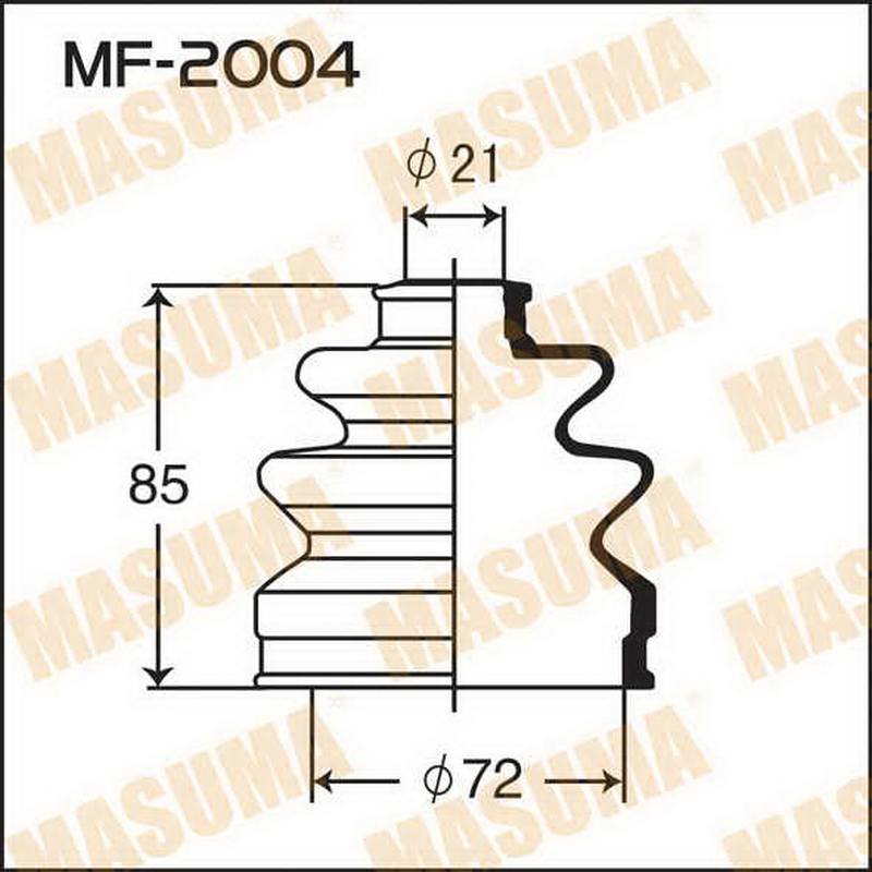 Пыльник привода Masuma MF-2004