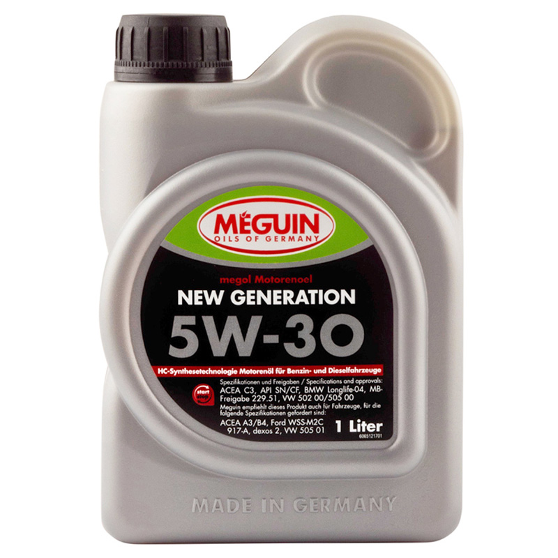НС-синтетическое моторное масло Megol Motorenoel New Generation 5W-30 1л
