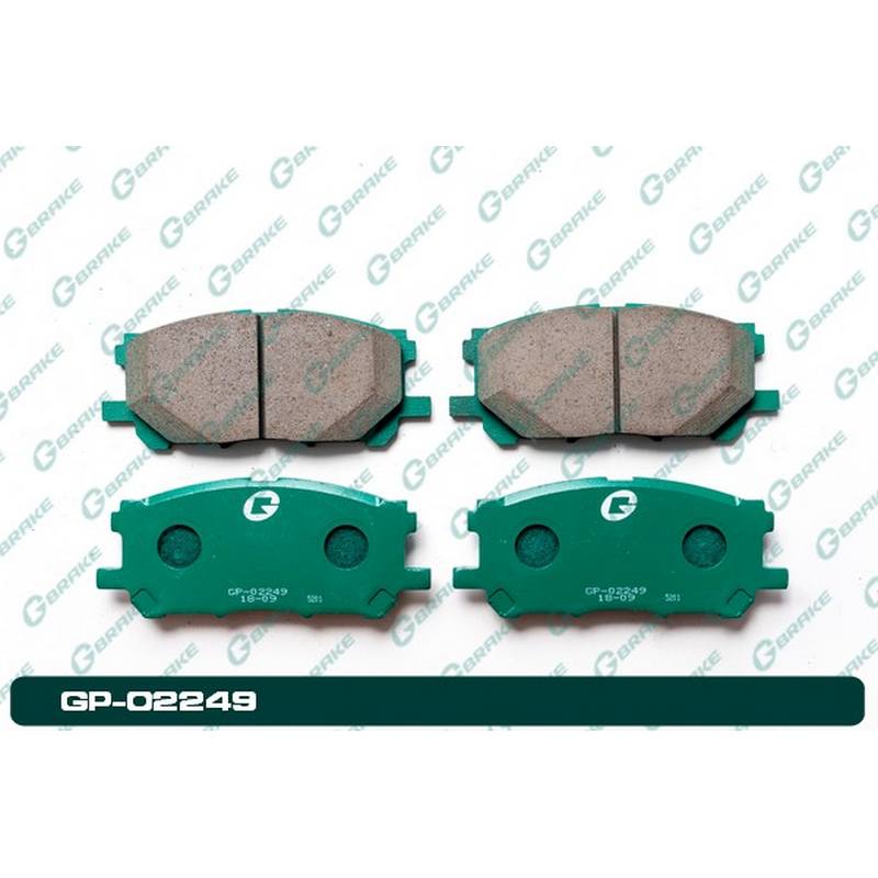 Колодки тормозные G-brake GP-02249