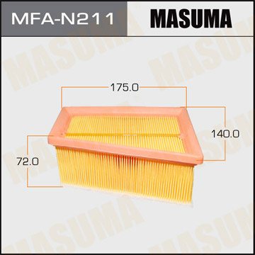 Фильтр воздушный MASUMA MFA-N211