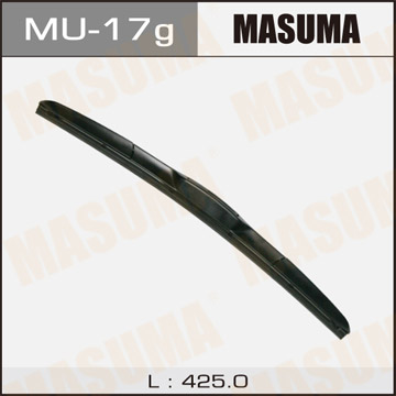 Щётка стеклоочистителя MASUMA гибридный 17", крюк 425 мм MU-17g