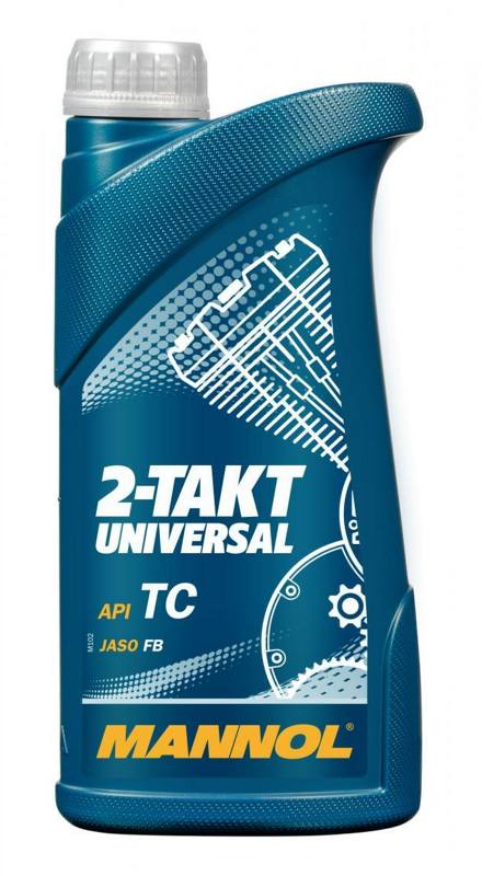 Масло моторное минеральное Mannol 2-Takt Universal 1л