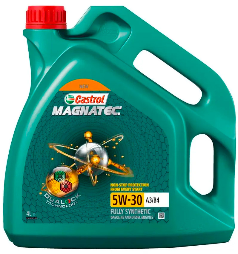 Масло моторное синтетическое Castrol Magnatec Dualock A3/B4 5W-30 4л.