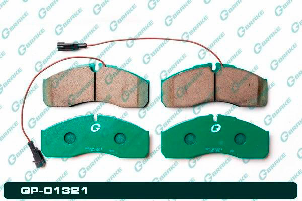 Колодки тормозные дисковые G-brake GP-01321