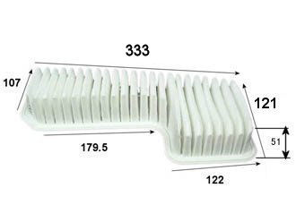 Фильтр воздушный MADFIL А-195 TOYOTA 17801-50040