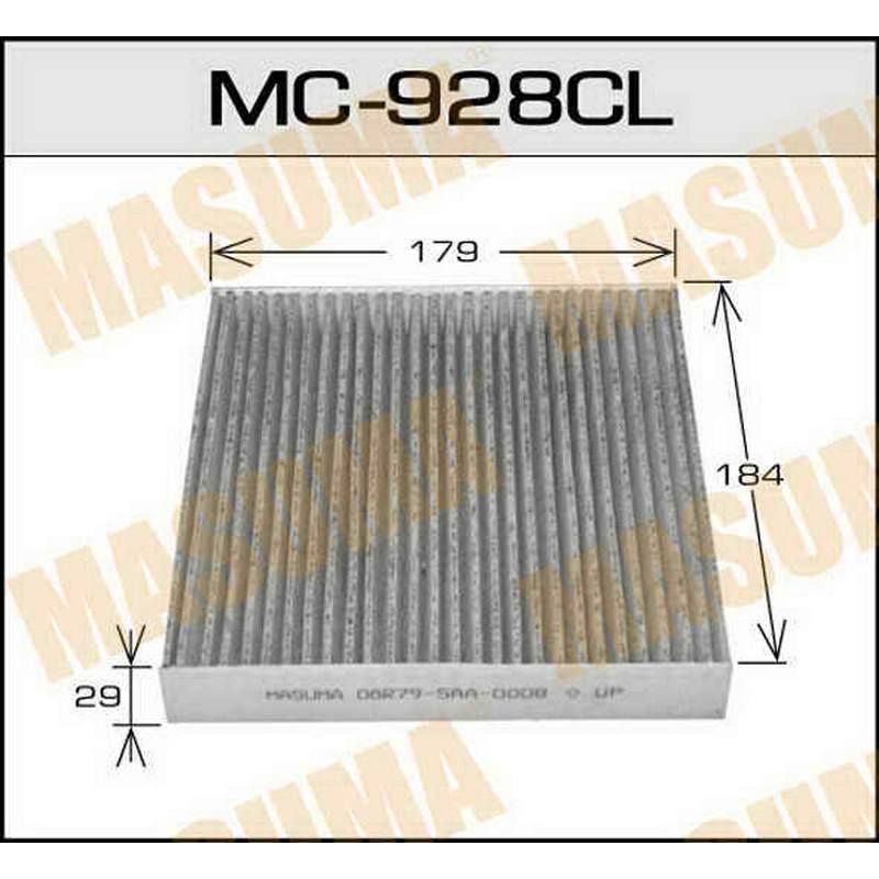 Фильтр салонный угольный MASUMA MC-928CL