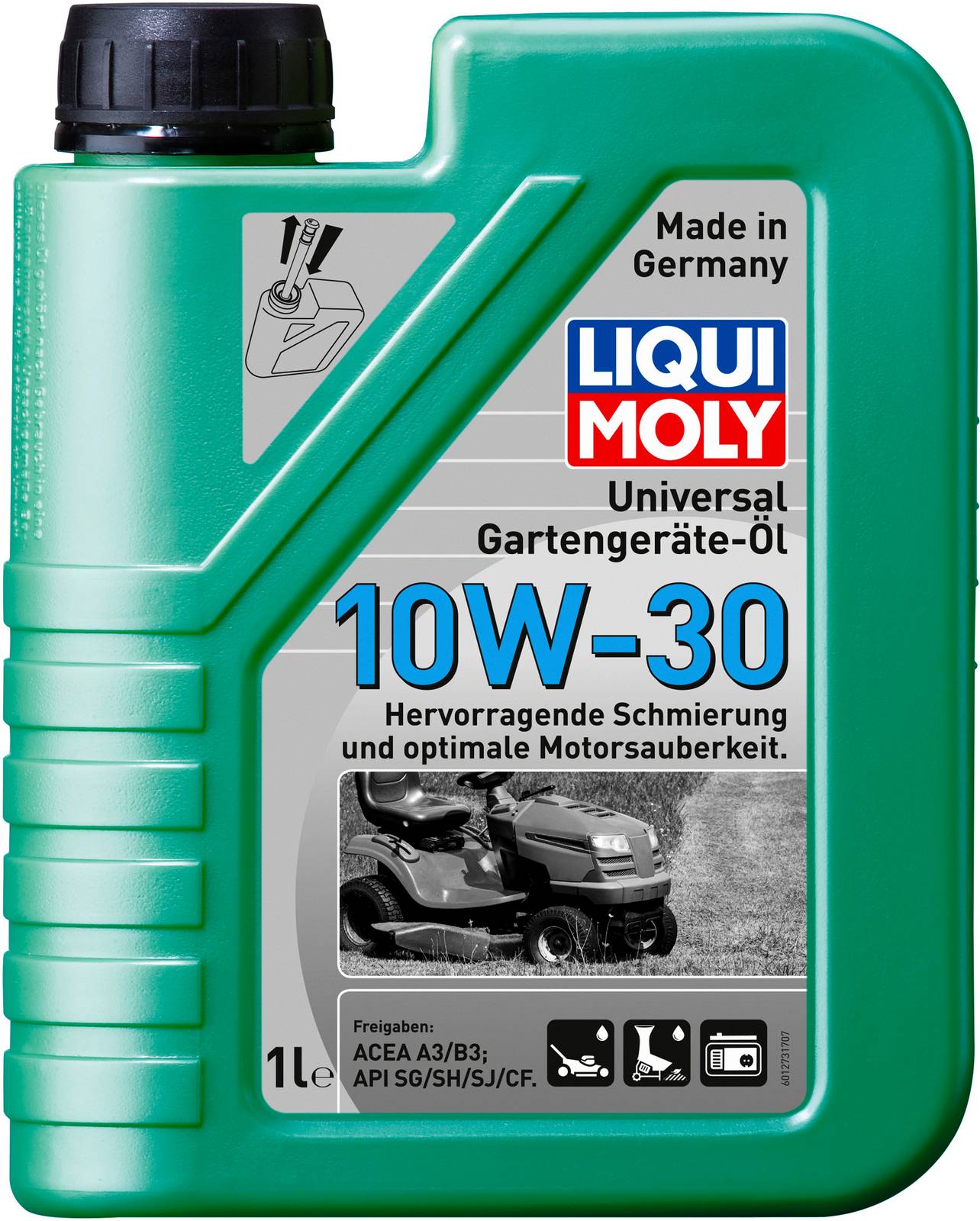Масло моторное 8037 Liqui Moly Universal 4-Takt Gartengerate-Oil 10W30 1л