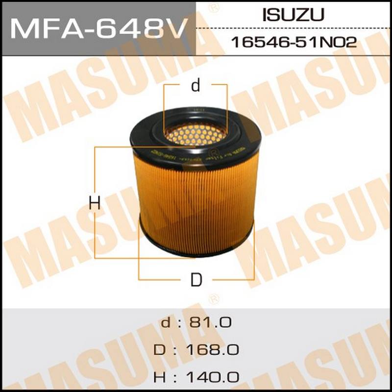 Фильтр воздушный MASUMA MFA-648