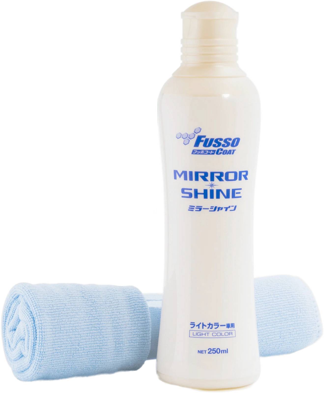 Полироль для кузова для усиления блеска Soft99 Fusso Mirror Shine 9 Month для светлых