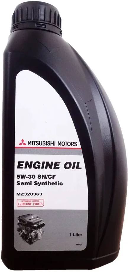 Масло моторное полусинтетическое Mitsubishi ENGINE OIL 5W-30 1л