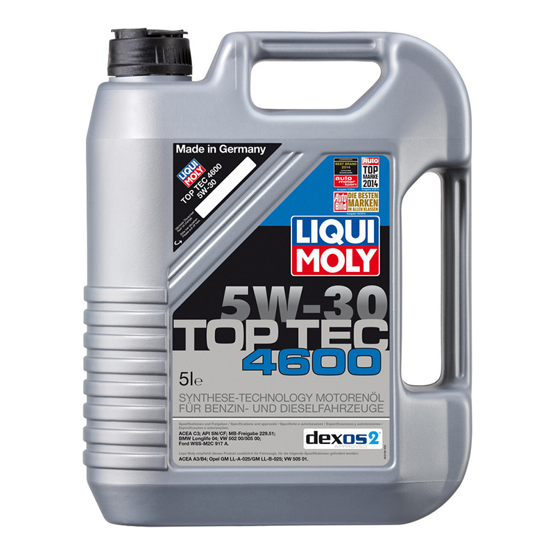 Масло моторное 8033 Liqui Moly Top Tec 4600 синтетика 5W30 5л