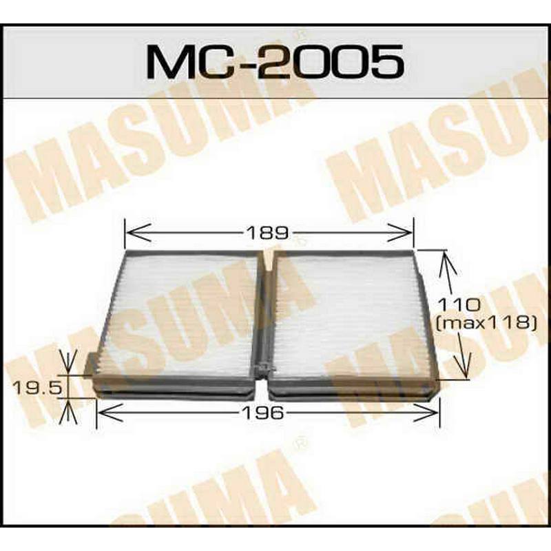 Фильтр салонный MASUMA MC-2005