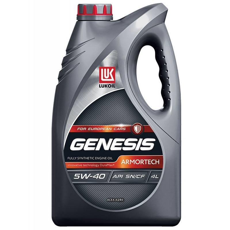 Моторное масло Лукойл Genesis Armortech 5W40 4л