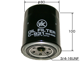 Фильтр очистки масла VIC C-931