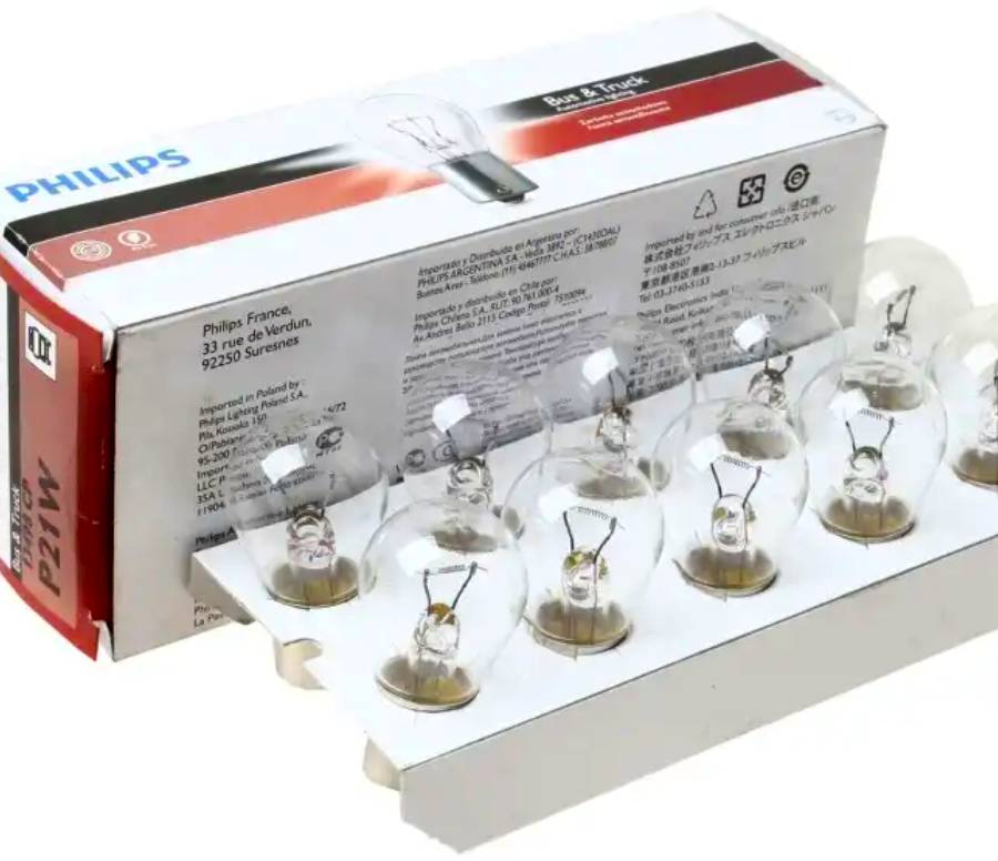 Автолампа PHILIPS 13498CP P21W 24V 21W