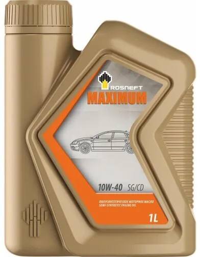 Масло моторное Rosneft Maximum 10W40 п/с 1л