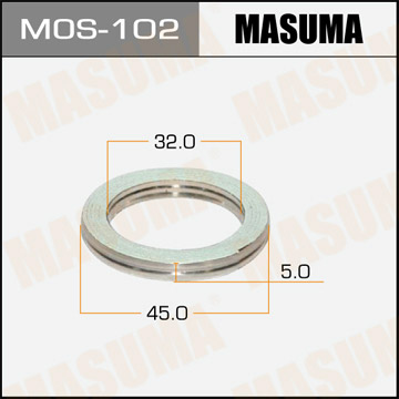 Кольцо уплотнительное глушителя Masuma MOS-102