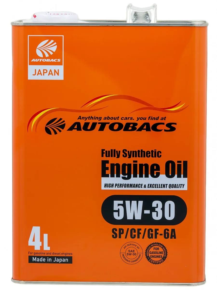 Моторное масло AUTOBACS ENGINE OIL FS 5W30 SP/CF/GF-6A 4л (Акция)
