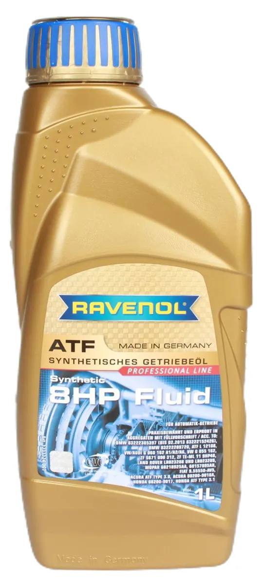 Масло трансмиссионное RAVENOL ATF 8HP Fluid 1л.
