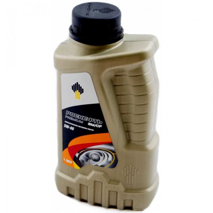 Масло моторное Premium синтетика 5W40 SM/CF 1л Роснефть