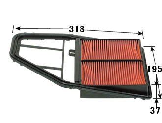 Фильтр воздушный MADFIL А-870 HONDA 17220-PLC-000