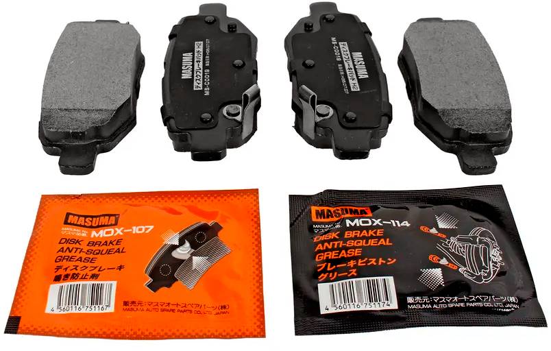 Колодки тормозные дисковые MASUMA MS-C0019