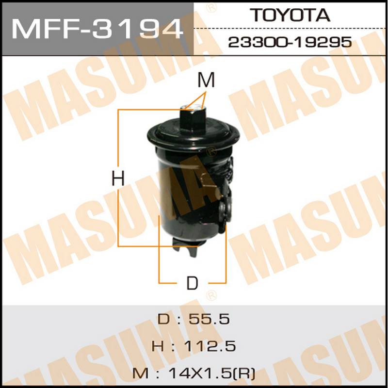 Фильтр топливный MASUMA MFF-3194 / FC-183