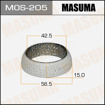 Кольцо уплотнительное глушителя Masuma MOS-205