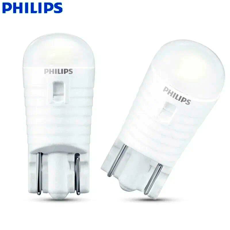 Набор автоламп LED PHILIPS 11961U30CWB2 W5W