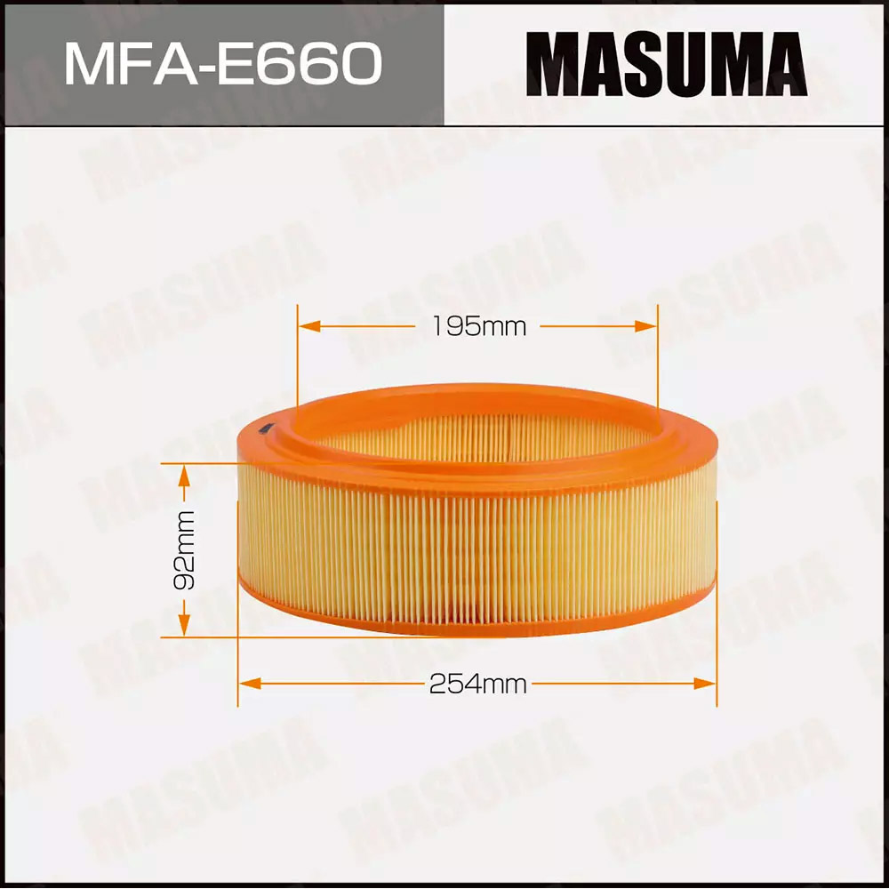 Воздушный фильтр MASUMA MFA-E660